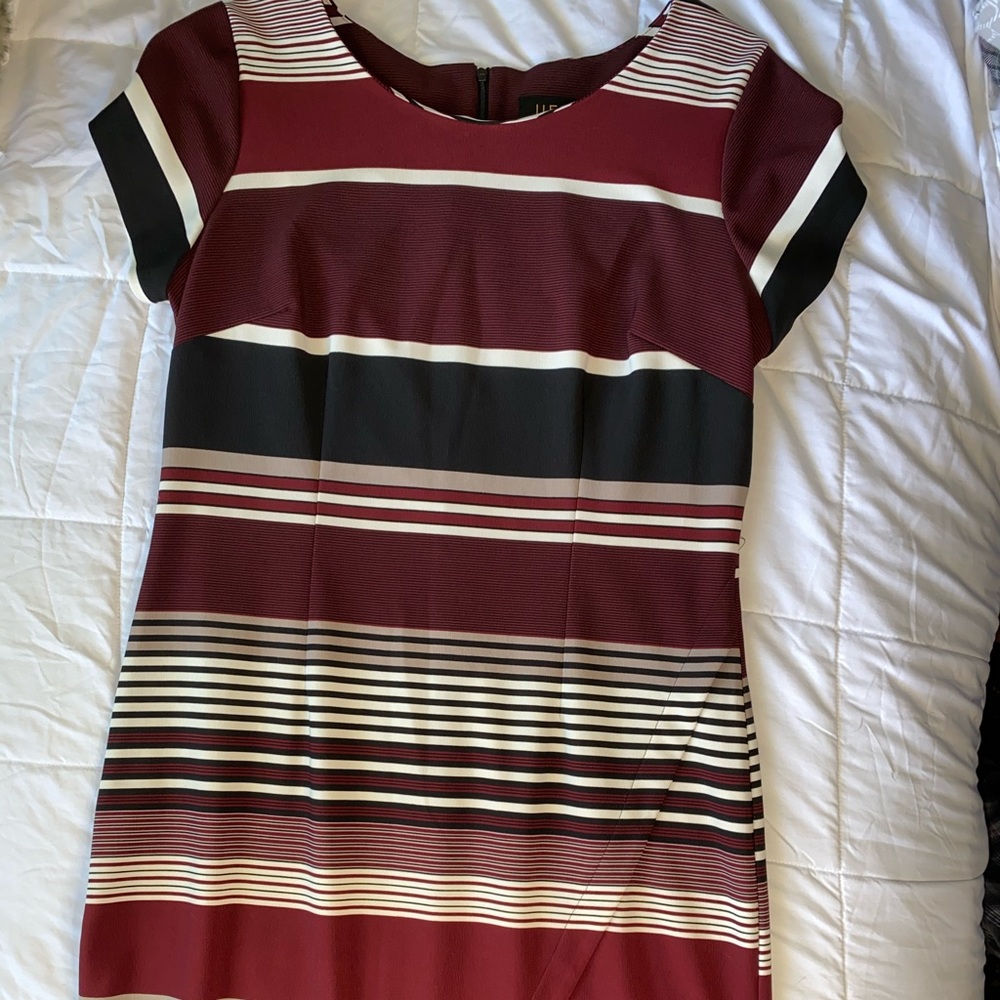 ILE striped dress, size 8